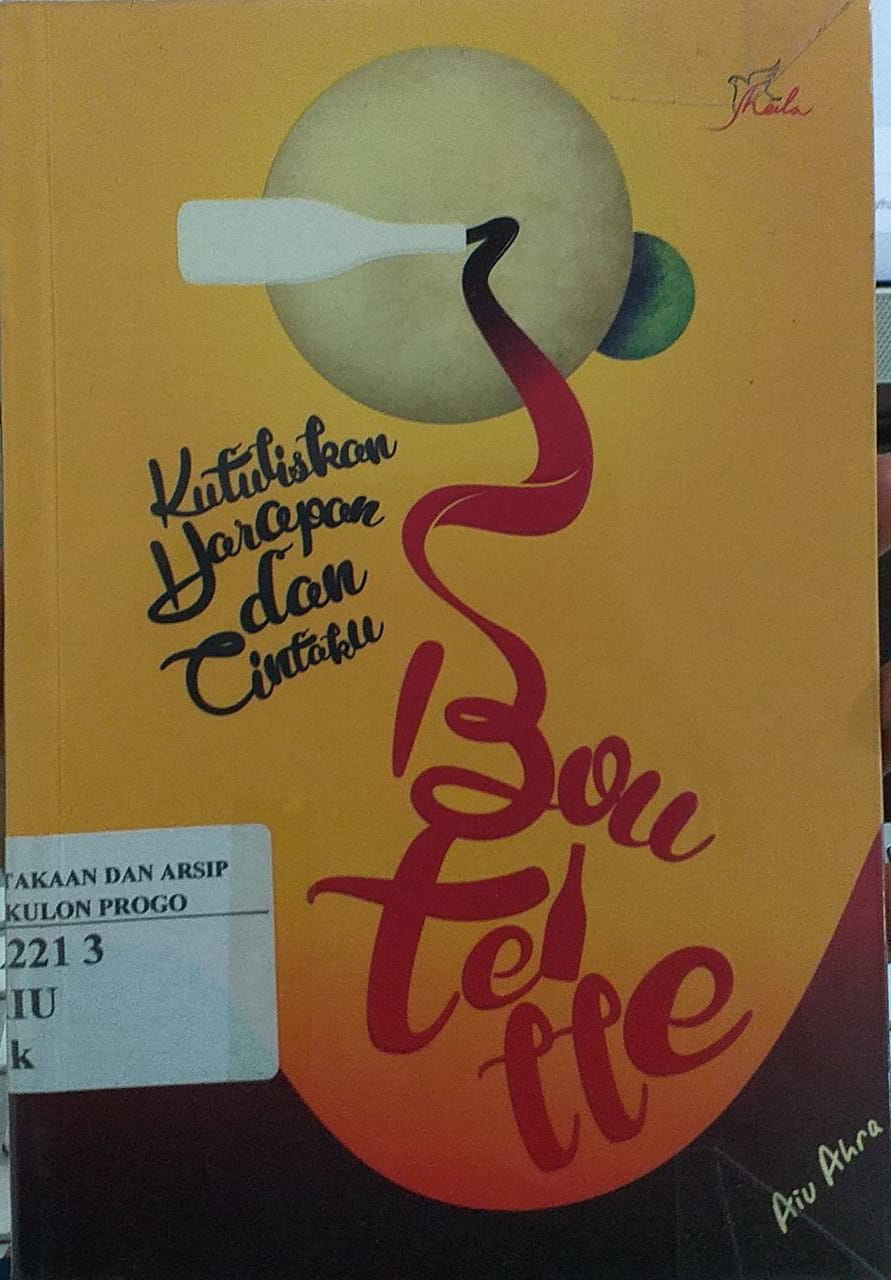 Cover Bouteille 'Kutuliskan Harapan dan Cintaku' / Aiu Ahra