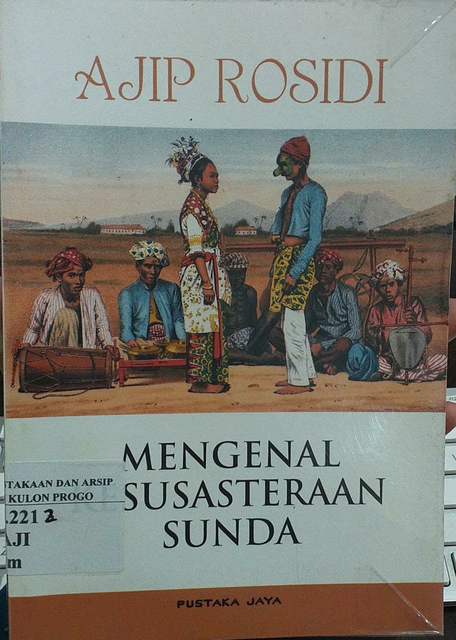 Cover Mengenal Kesustreraan Sunda / Ajip Rosidi