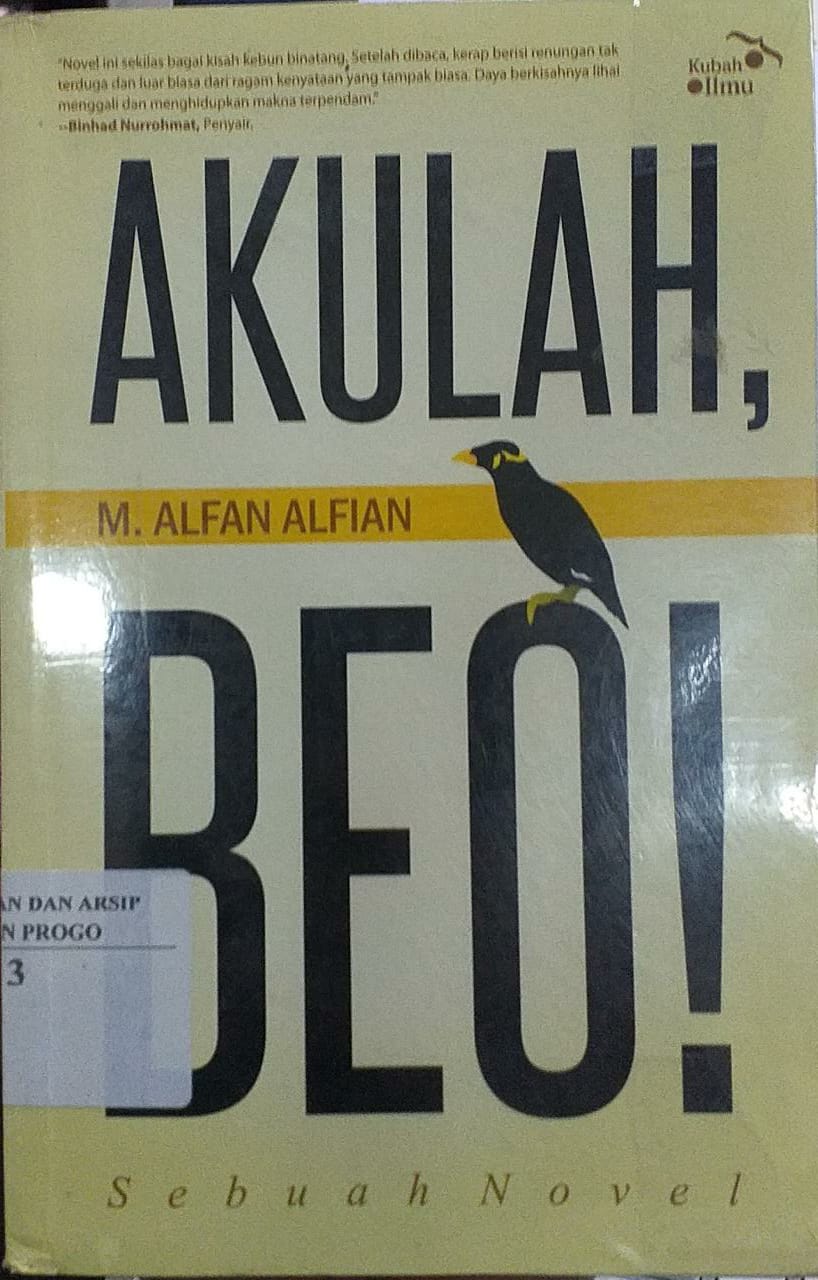 Cover Akulah Beo / M. Alfan Alfian
