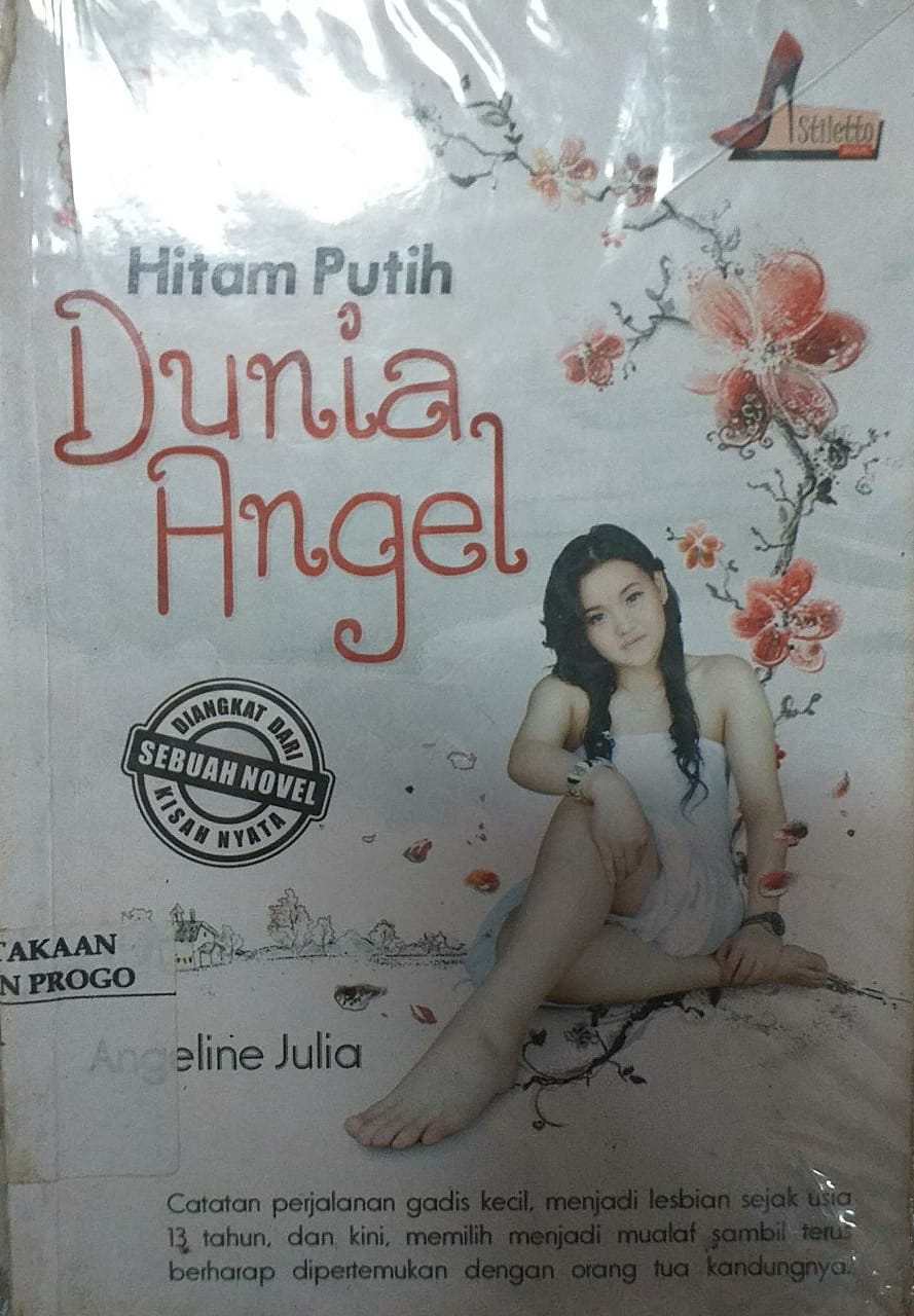 Cover Hitam Putih Dunia Angel / Angeline Julia