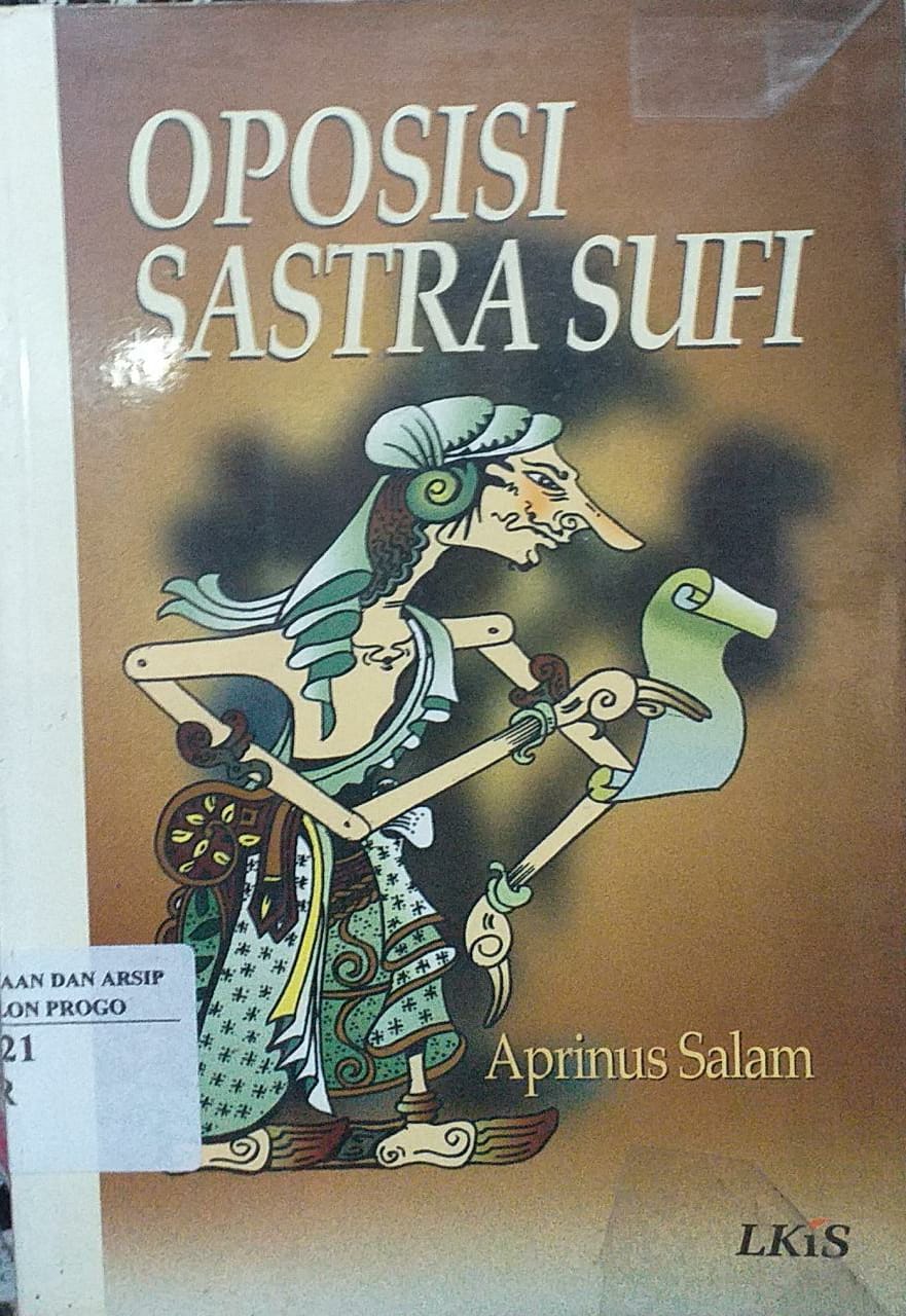 Cover Oposisi Sastra Sufi / Aprinus Salam