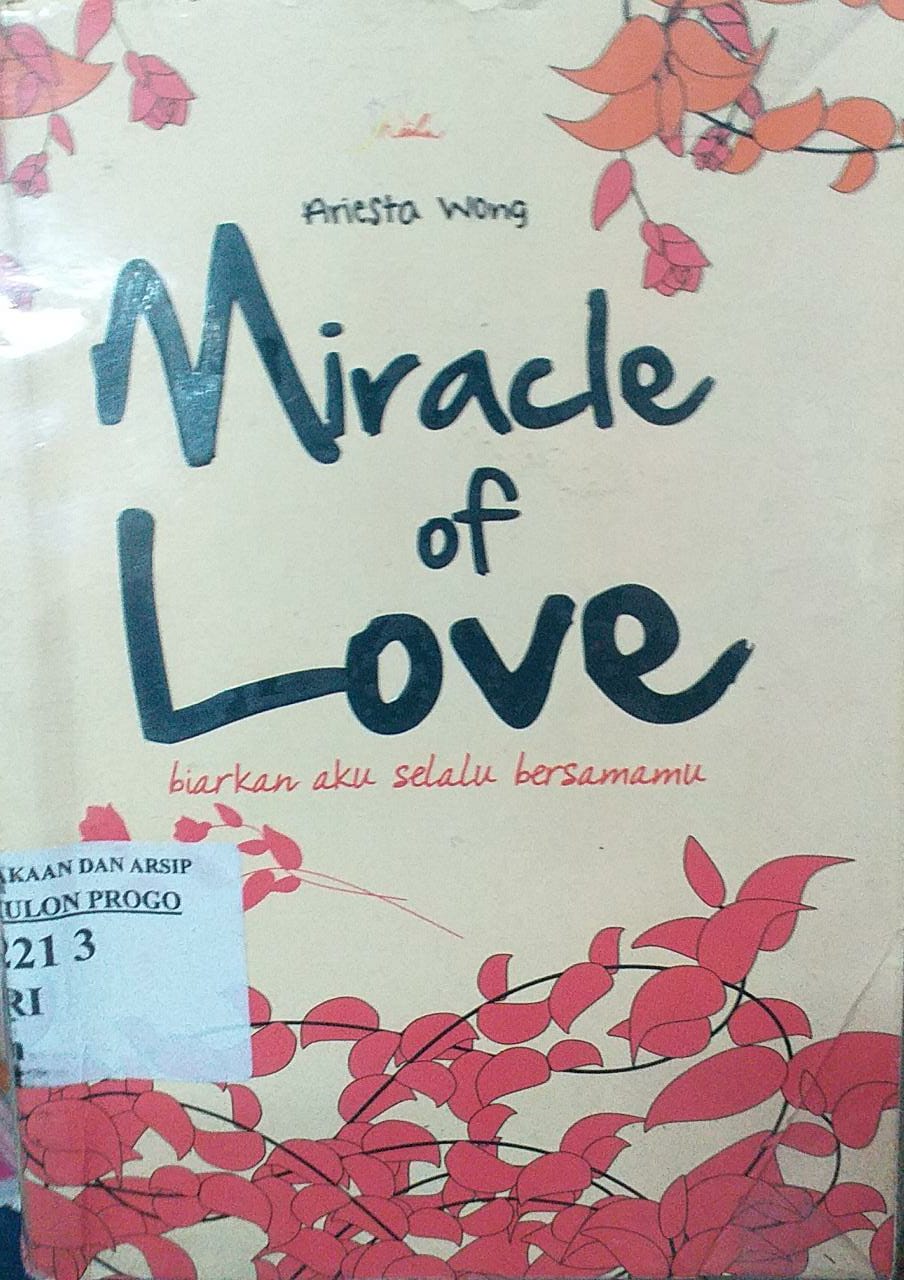 Cover Miracle of Love / Ariesta Wong