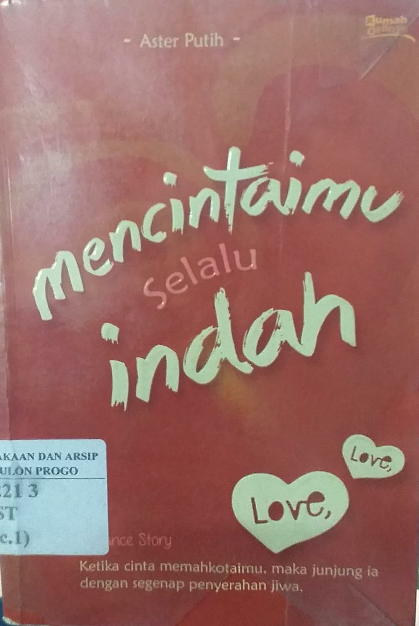 Cover Mencintaimu selalu indah / Aster Putih