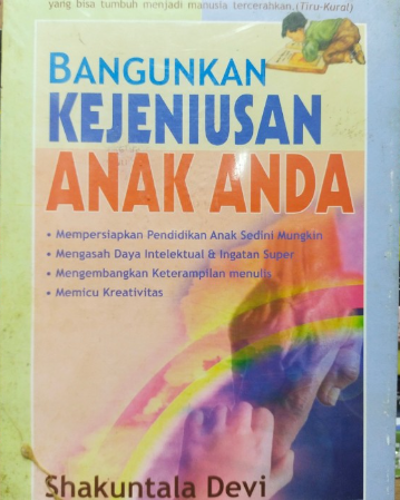 Cover Bangunkan kejeniusan Anak Anda / Shakuntala Devi