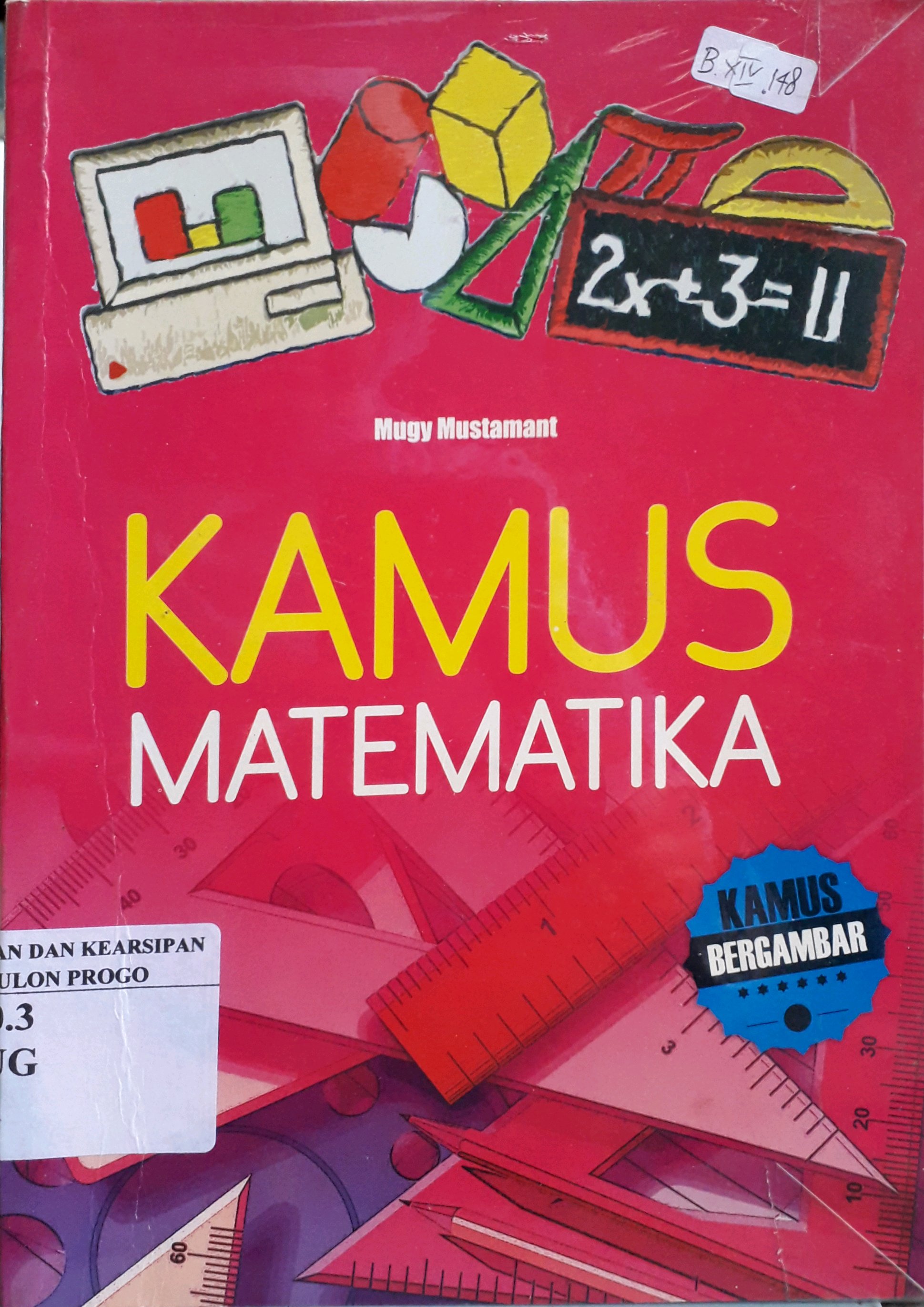 Cover Kamus matematika / Penulis, Mugy Mustamant