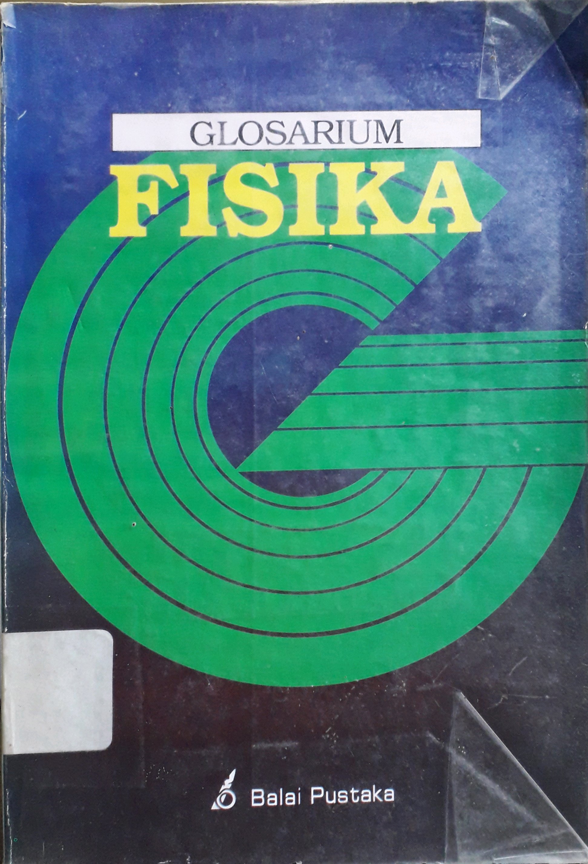Cover Glosarium fisika