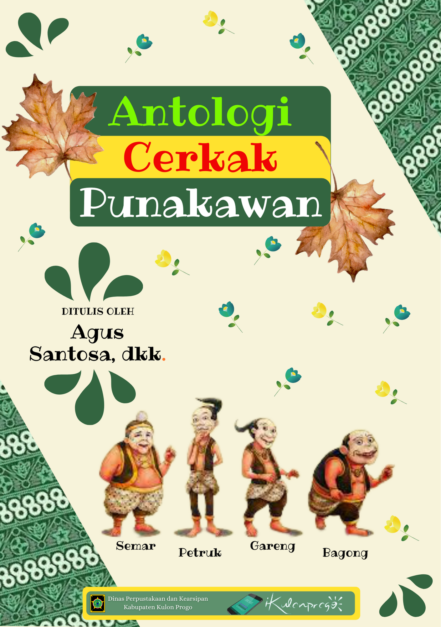 Cover Antologi Cerkak Punokawan / Agus Santosa, Dkk