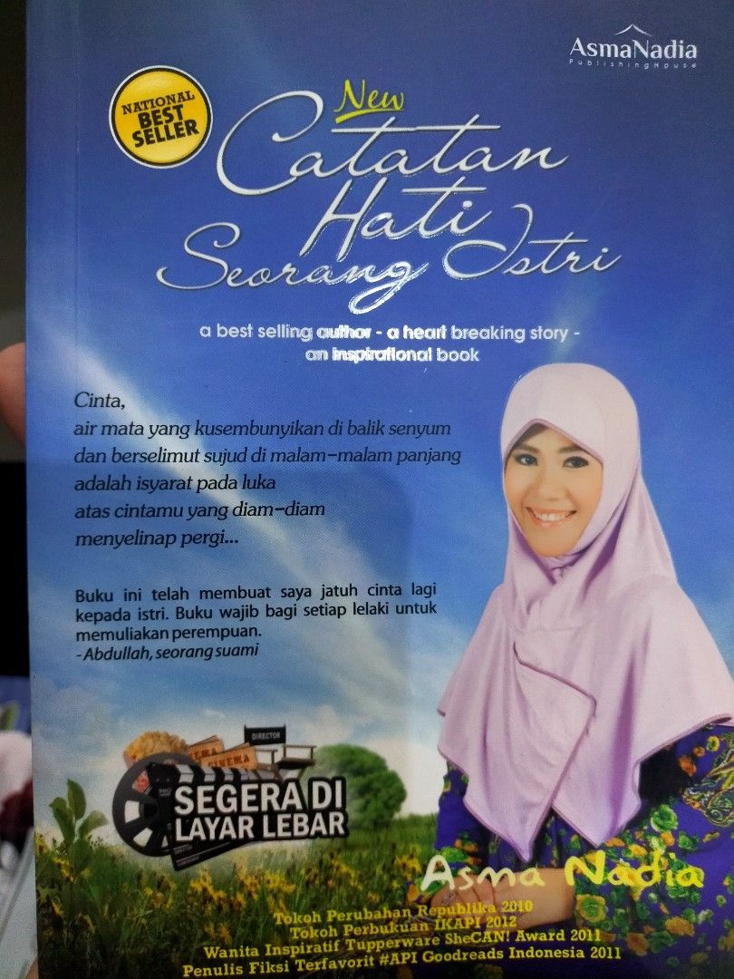 Cover Catatan hati Seorang Istri / Asma Nadia