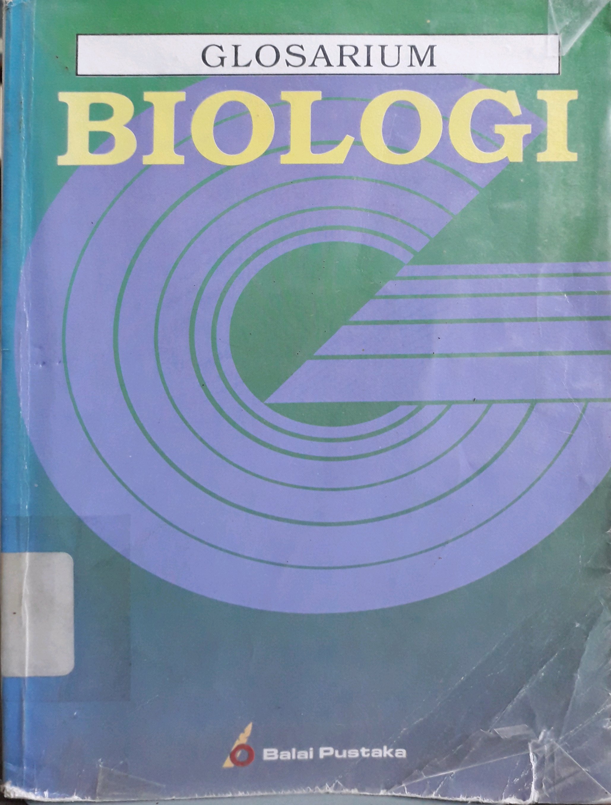 Cover Glosarium biologi