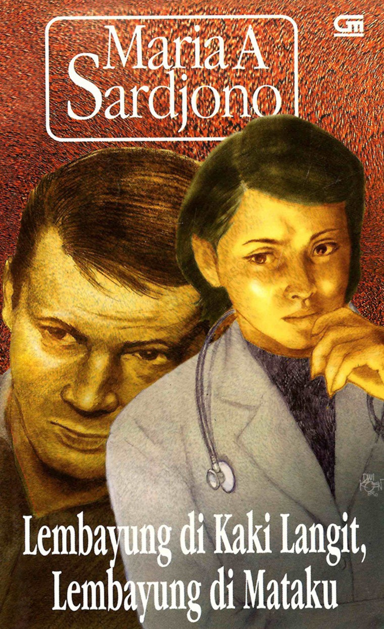 Cover Lembayung dikaki Langit Lembayung di mataku / Sarjono, Maria A