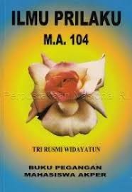 Cover Ilmu Prilaku / Tri Rusmi Widayatun