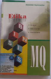Cover Etika Bisnis MQ / Abdullah Gymnastiar