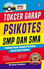 Cover Tokcer Garap Psikotes SMP dan SMA / Dwi Sunar Prasetyono