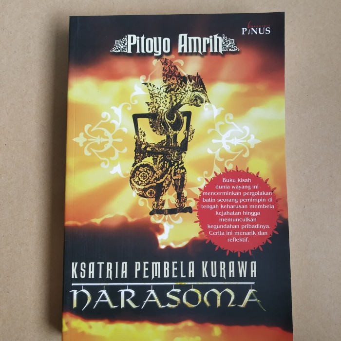 Cover NARASOMA KESATRIA PEMBELA KURAWA / PITOYO AMRIH