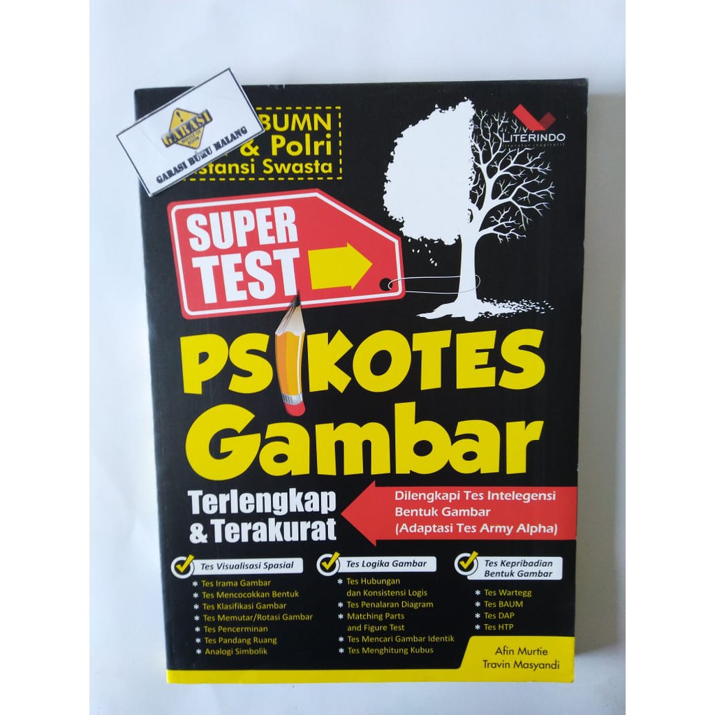 Cover Super Test Psikotes Gambar / Afin Murtie