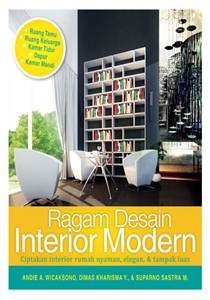 Cover Ragam Desain Interior Modern / Andie A. Wicaksono