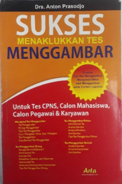 Cover Sukses Menaklukkan Tes Menggambar / Anton Prasodjo