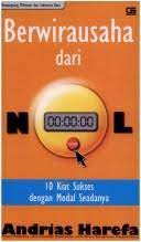 Sampul Berwirausaha dari Nol :  10 kiat sukses dengan modal seadanya / Andrias Harefa