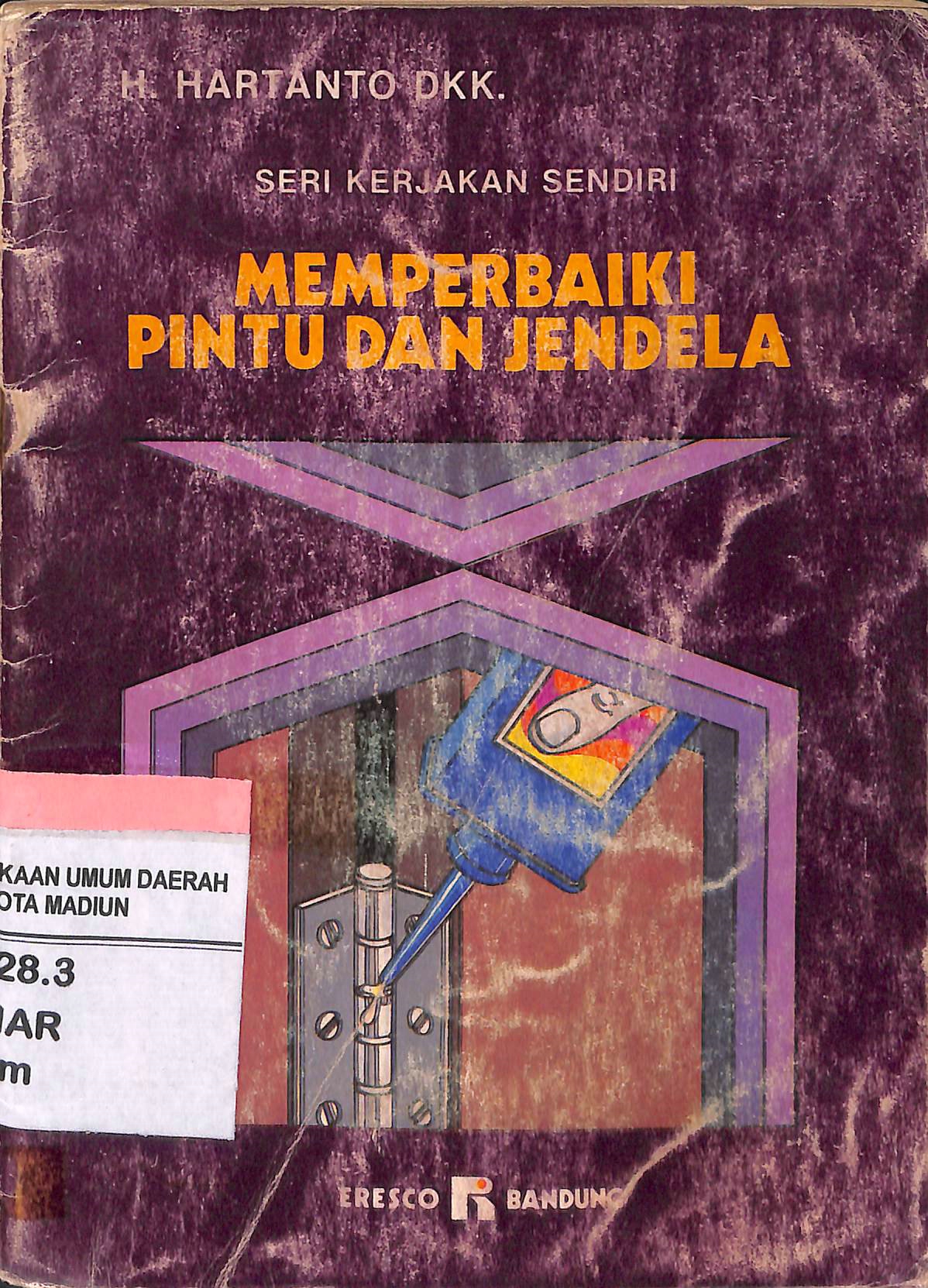 Cover Memperbaiki pintu dan jendela / HARTANTO