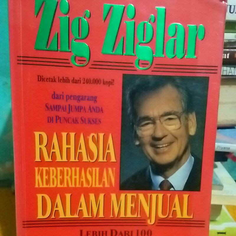 Cover Rahasia Keberhasilan Dalam Menjual / Zig Ziglar