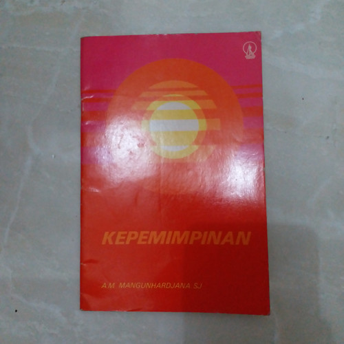 Cover Kepemimpinan / A.M. Mangunhardjana, SJ