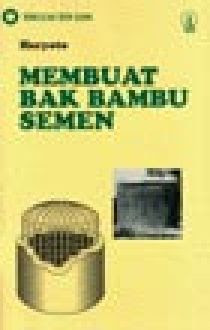 Cover Membuat bak bambu semen / HARYOTO