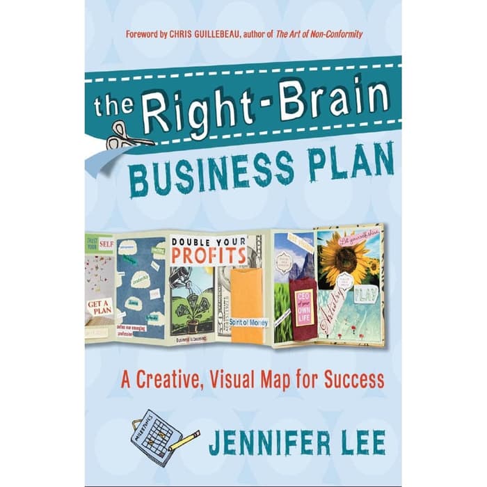 Cover The right-Brain Business plan / Jennifer Lee