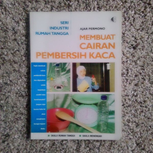 Cover Membuat Cairan Pembersih Kaca / Ajar Permono