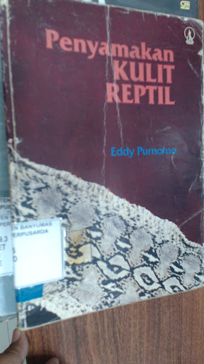 Cover Penyamakan kulit reptil / Purnomo, Eddy
