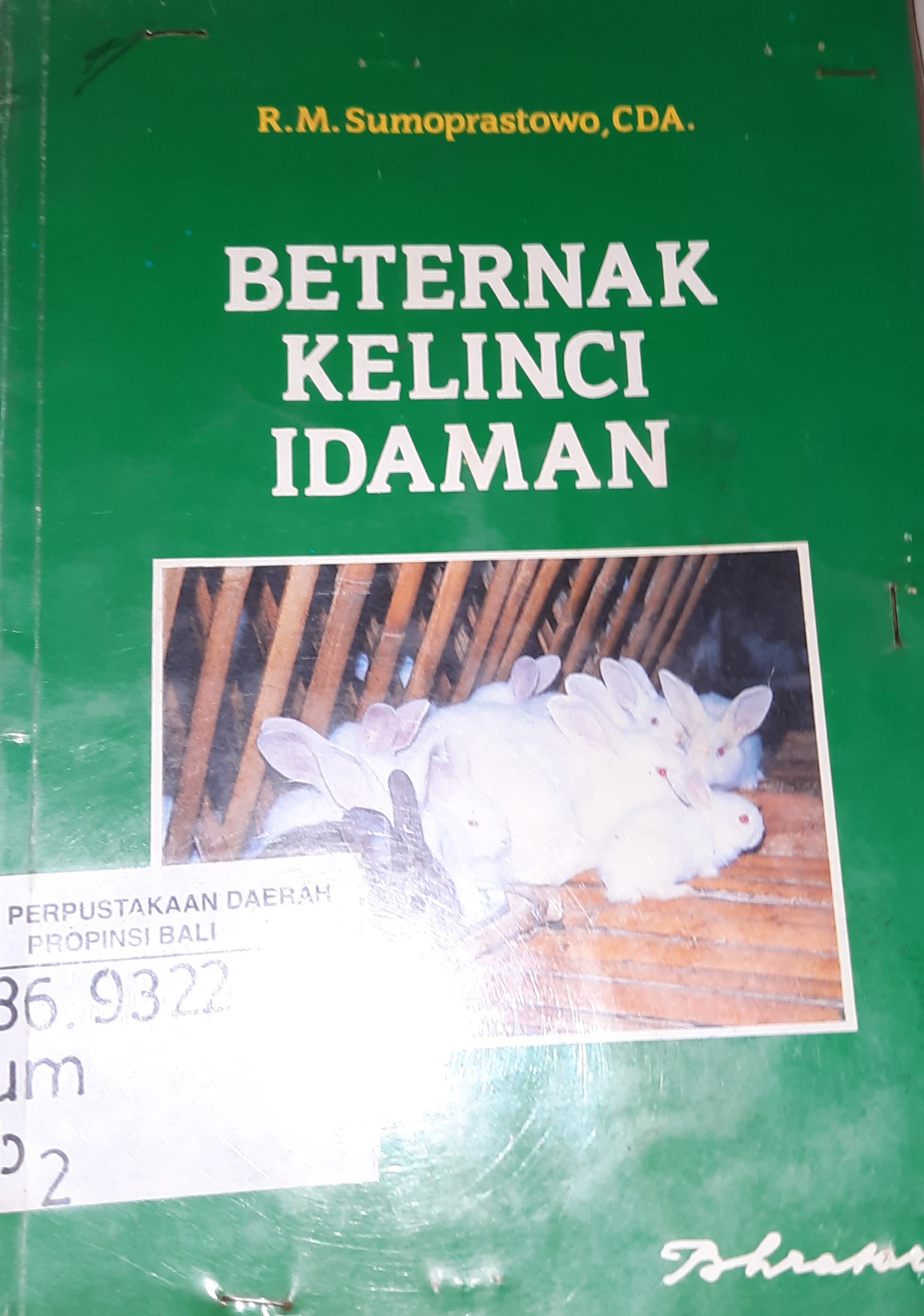 Cover BERTERNAK KELINCI IDAMAN / Ajar Permono