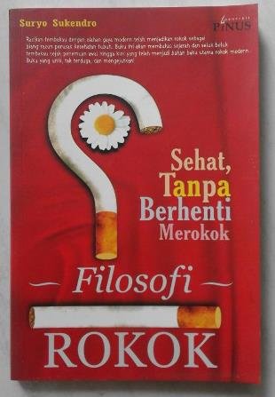 Cover Filosofi Rokok / Sukendro, Suryo