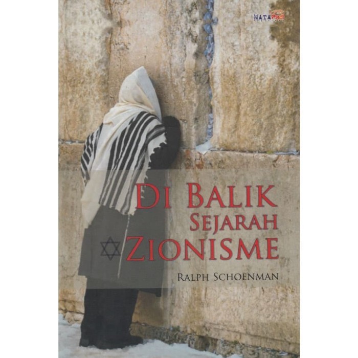 Cover Di Balik Sejarah Zionisme / Ralph Schoenman