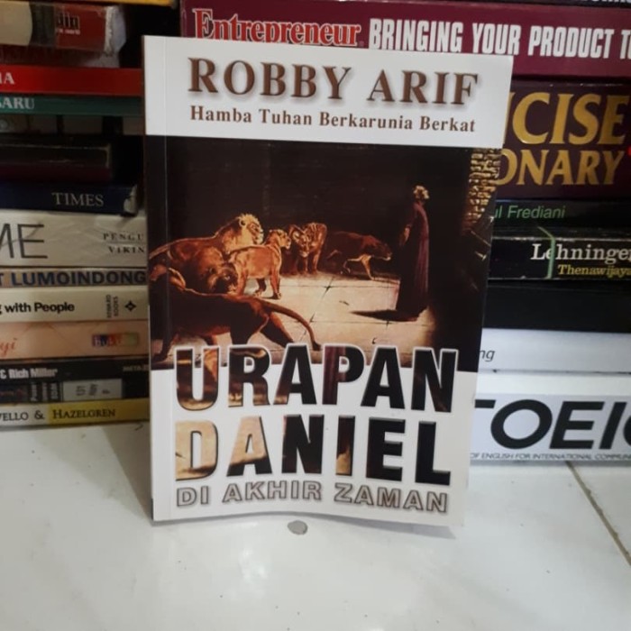 Cover Urapan Daniel di akhir zaman / Robby Arif