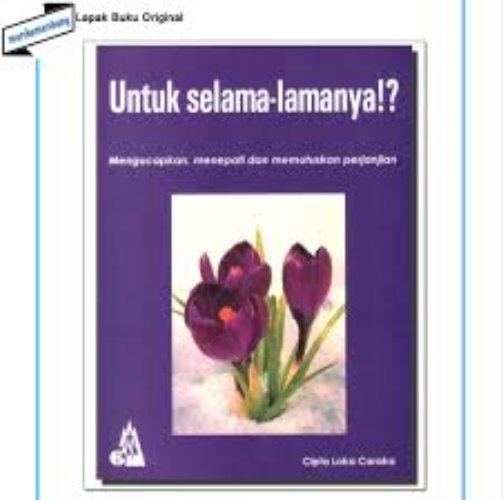 Cover Untuk Selama-lamanya Mengucapkan, menepati dan memutuskan Perjanjian / Tomasou P [et.al]