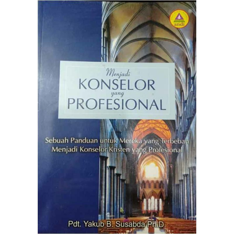 Cover Menjadi Konselor Yang profesional / Jacob Susabda