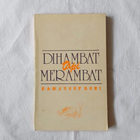 Cover Dihambat tapi Merambat / Yusuf Roni