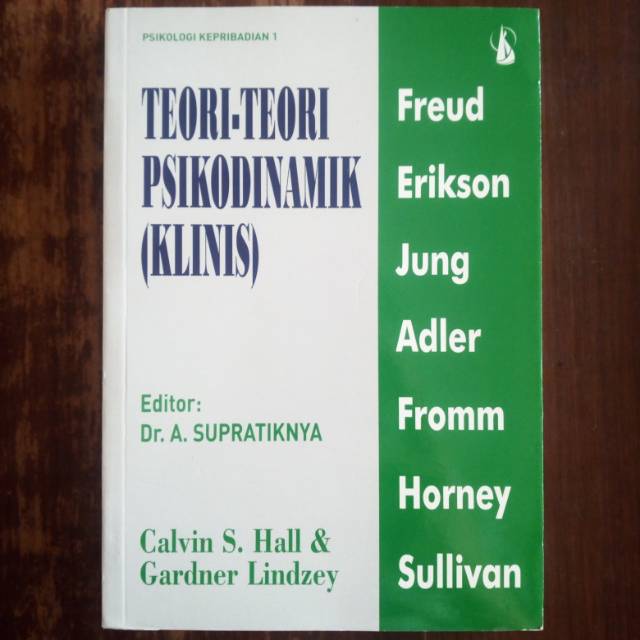 Cover Teori-teori psikodinamik Klinis / Calvin S. Hall; Lindzey, Gardner (-), A. Supratiknya