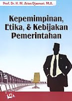 Cover Kepemimpinan, Etika Kebijakan Pemerintahan / Aris Djaenuri