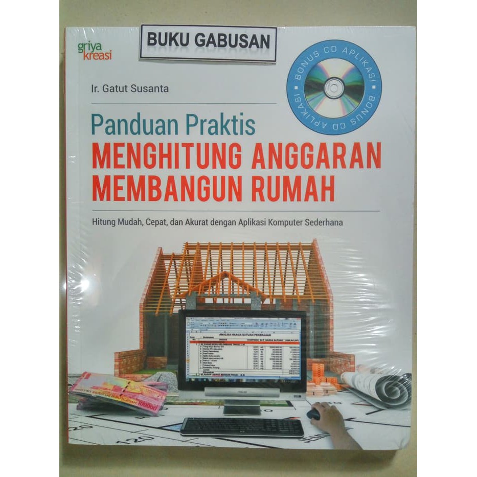 Cover Panduan Praktis Menghitung Anggaran Membangun Rumah / Susanta Gatut