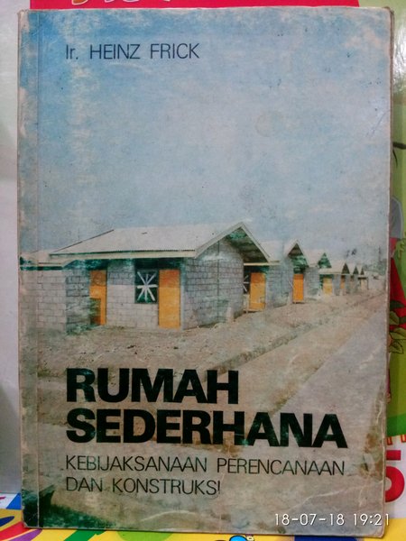 Cover Rumah sederhana / Frick, Heinz
