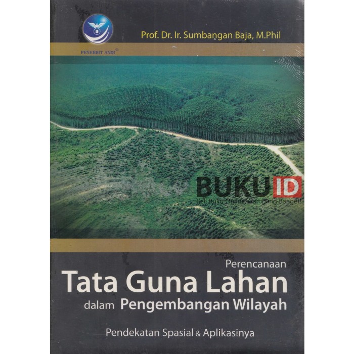 Cover Perencanaan Tata Guna Lahan dalam Pengembangan :  Wilayah: Pendekatan Spasial & Aplikasinya / Baja, Sumbangan