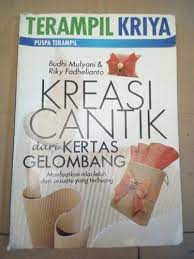 Cover Kreasi cantik dari kertas gelombang / Budhi Mulyani