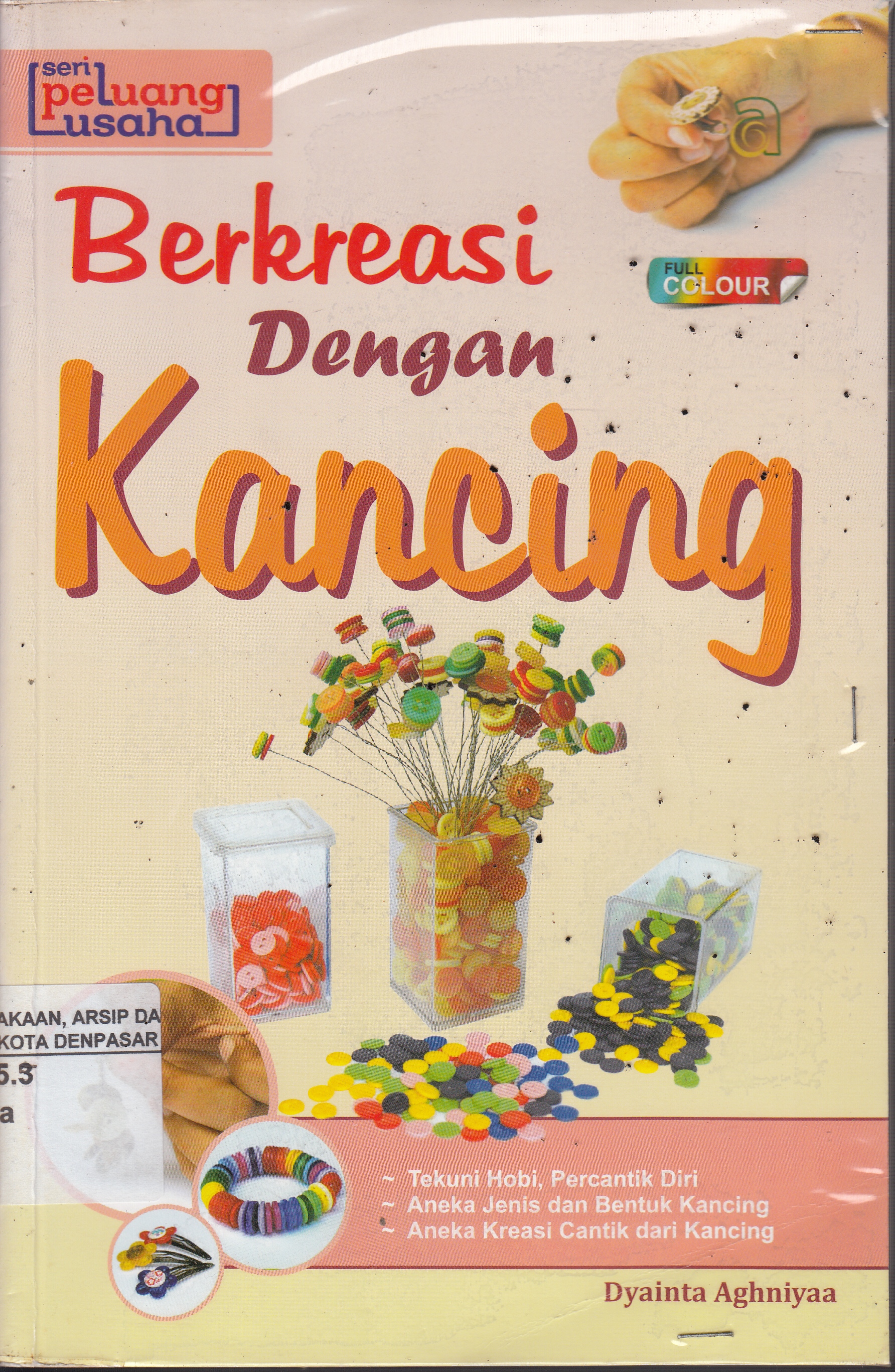 Cover BERKREASI DENGAN KANCING / DYAINTA AGHNIYAA