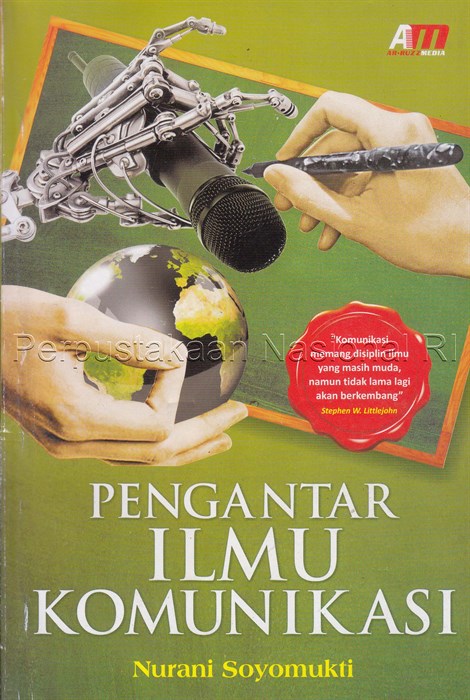 Cover Pengantar ilmu komunikasi / Nurani Soyomukti