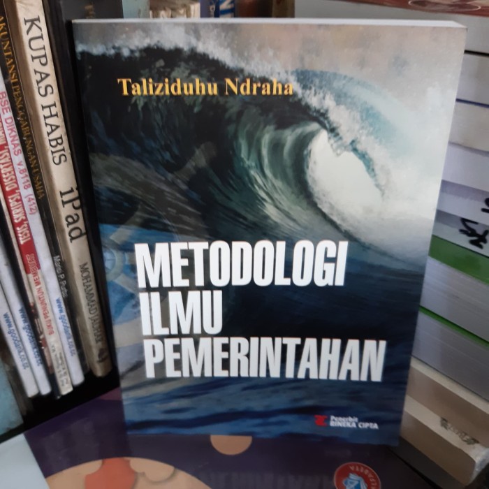 Cover Metodologi ilmu pemerintahan / Penulis, Taliziduhu Ndraha