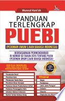 Cover Panduan terlengkap PUEBI (pedoman umum ejaan Bahasa Indonesia) / Munnal Hani'ah