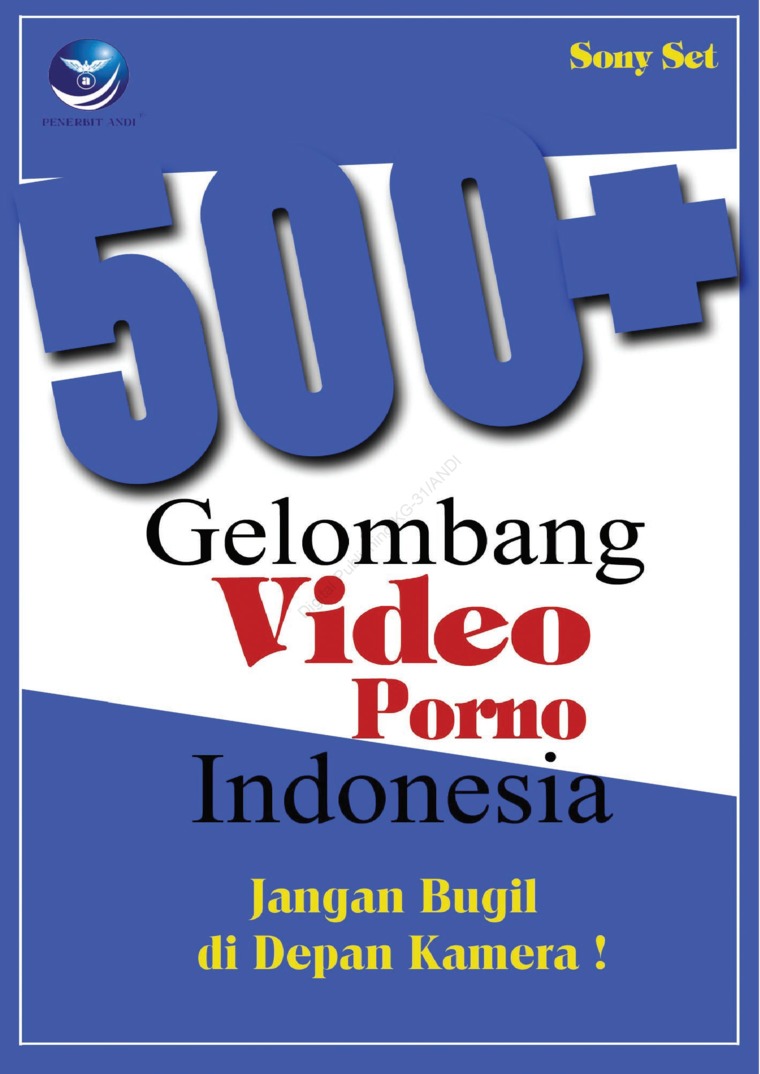 Cover 500 + gelombang video porno Indonesia / Sony Set