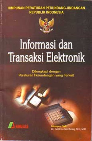 Cover Informasi dan transaksi elektronik
