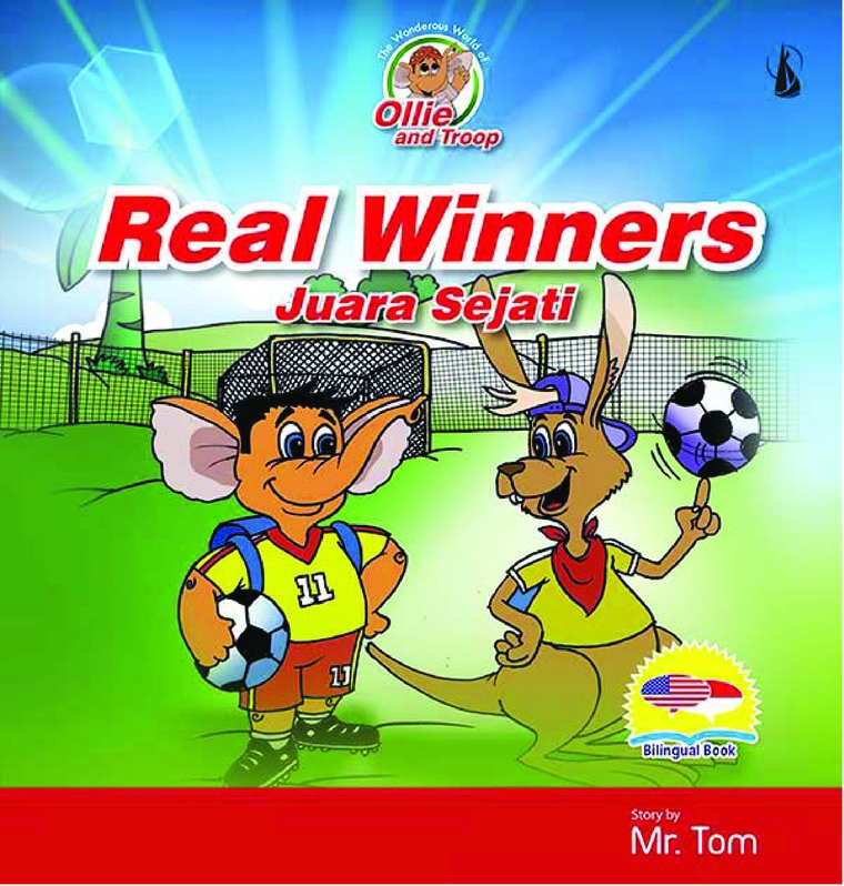 Cover Real winners : juara sejati / Mr. Tom
