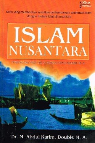 Cover Islam Nusantara / Abdul Karim